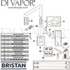 Bristan Oval Easyfit Sink Mixer Single Lever Tap Spares